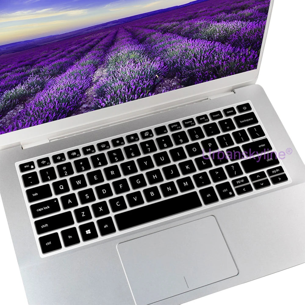 Keyboard Cover for Dell Latitude 14 7440 7450 7400 7404 7410 7414 7420 7424 7430 7480 7490 2 in 1 Silicone Protector Skin Case
