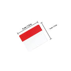 10 Waterproof Writable Semi Transparent Index Tabs Stick Firmly for Books Notebooks Files Study Office Page Markers Divider Tabs