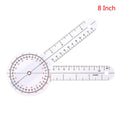0- 360 Degree Goniometer Angle Medical Spinal Angle Ruler Angle Inclinometer Ruler Protractor Angle Finder Measuring Tools New