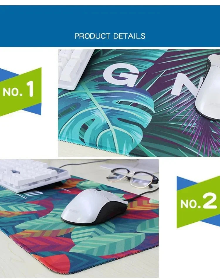Retro VHS Style Mouse Pad Xxl Computer Large Size Mousepad Non-slip Gamer Keyboard Mausepad 90x40cm Art Design HD Deskmat Carpet