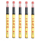 1-5pcs Writing Blessing Pen Specialist Cinnabar Brush Study Utensils Calligraphy Practice Special Learning Tools Xuan Paper Pen
