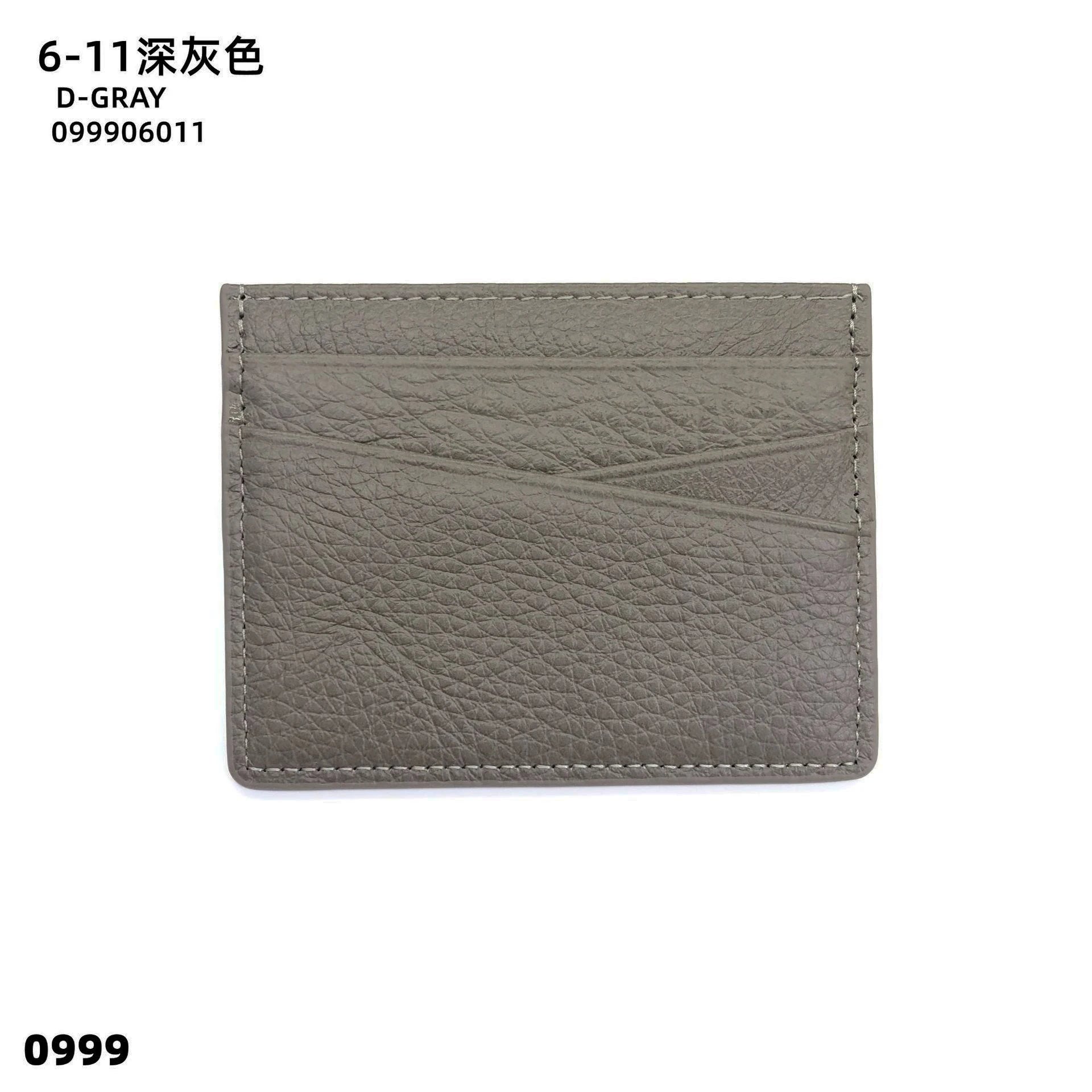 Genuine Leather Card Holder Woman Custom Name Designer Wallet Slim Luxury Card Wallet Man Engrave Initials Business Coin Purse