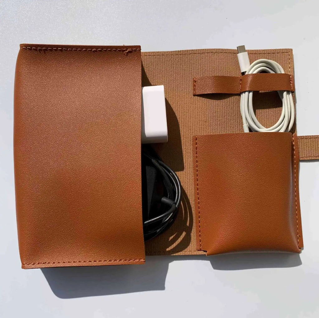 1-Piece Multi-Compartment Organizer Bag Portable Organizer Bag for Cables, Chargers, and More Durable Travel Organizer Bag