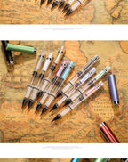 9 Color Piston Brushes Calligraphy Brushes Watercolor Brushes Paint Pen Stationery Art Schoo Supplies for Chinese Painting