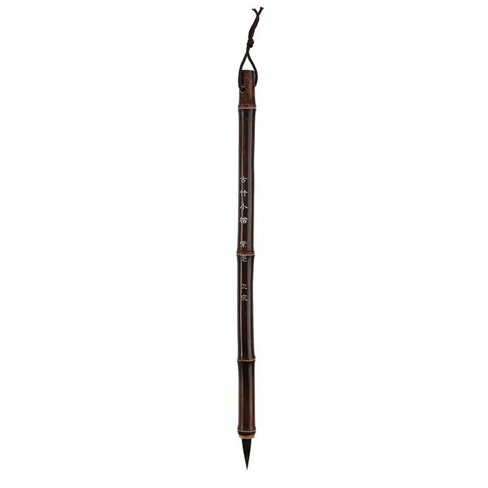 Traditional Chinese Writing Brushes Bamboo Wolf's Hair Writing Brush for Calligraphy Painting Practice Brush