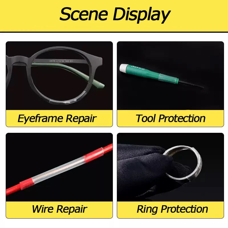 1 Meter Clear Dia 2 3 4 5 6 7 8 9 10 12 14 16 20 25 30 40 50 60 mm Heat Shrink Tube 2:1 Polyolefin Thermal Cable Sleeve Insulate