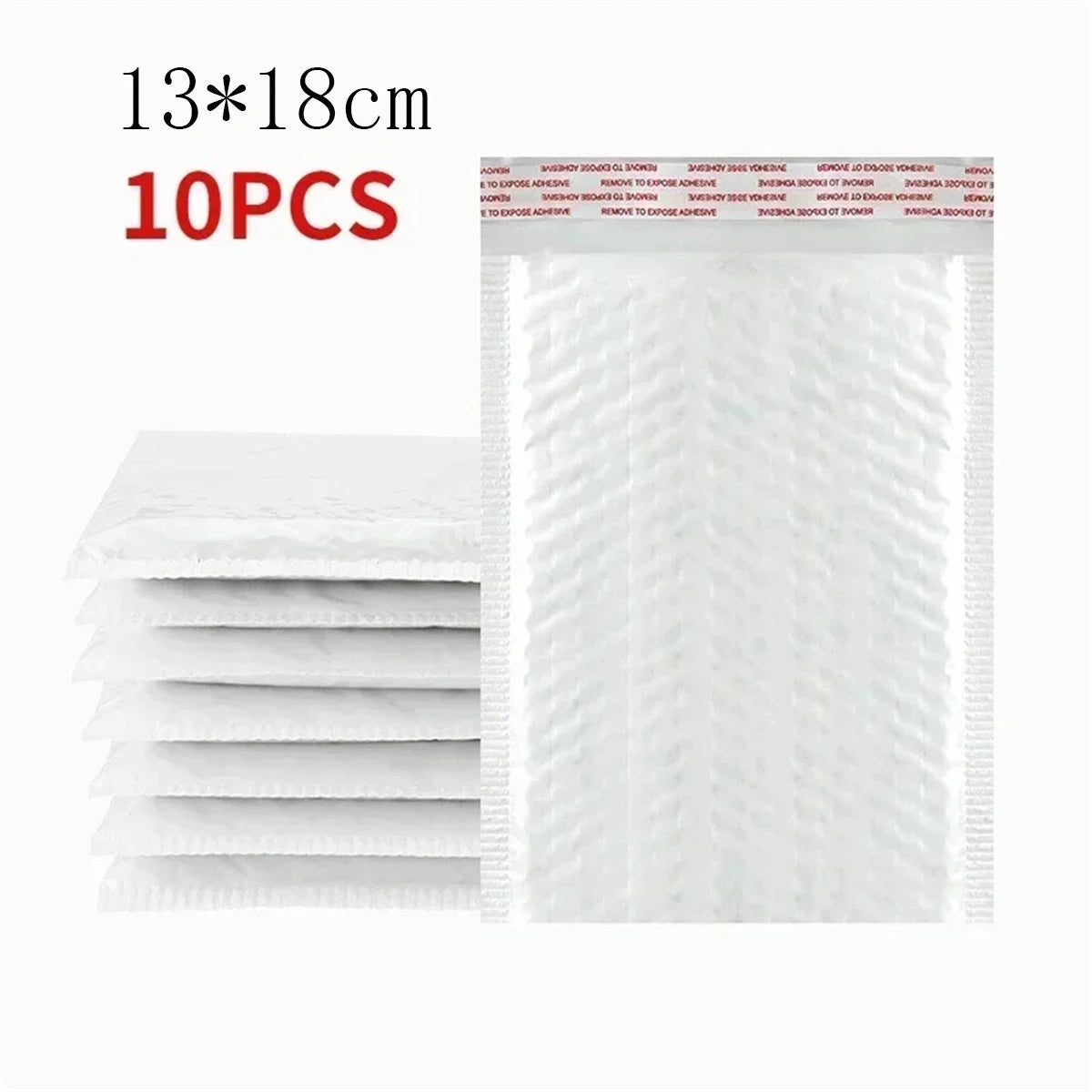 11/15/23cm White Bubble Envelopes Convenient Thicken Waterproof Shockproof Bubble Mailers Envelope Bags Self Seal Packing Bag