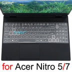 Keyboard Cover for Acer Nitro 16 16S 15 17 5 Spin 7 AN515 AN517 AN715 V AN16 AN14 ANV15 AN18 ANV16 Silicone Protector Skin Case