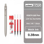 uniball ZENTO Standard 0.38/0.5mm Gel Pens,Water-Based Smooth Writing Roller Ball Pens Fit for a variety of occasions Stationery