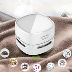 Handheld Mini Desktop Vacuum Desktop Cleaner  Cleaning  Energy Saving 360 Degree Rotation For Keyboard Home Office School