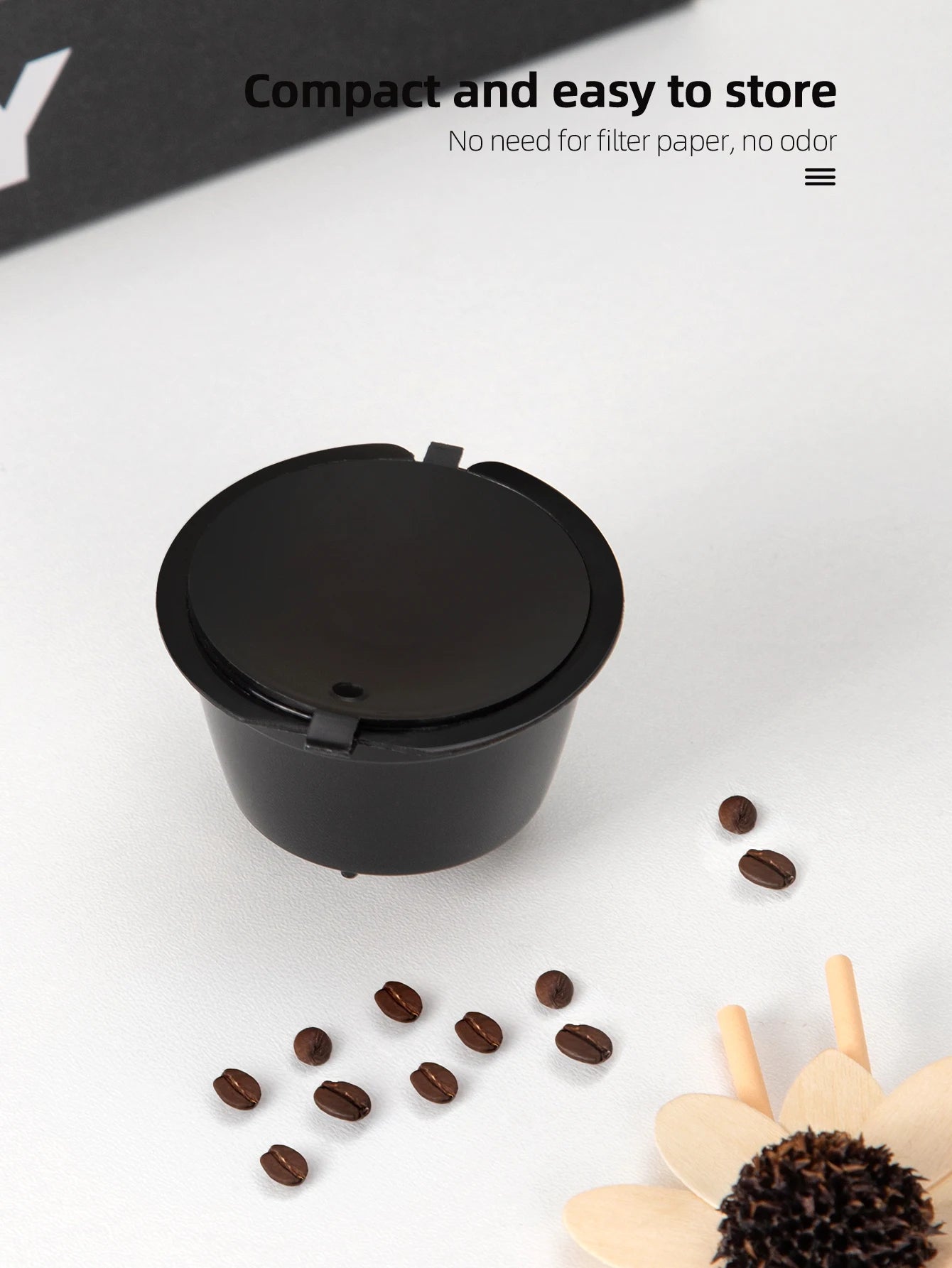 1/3/5/10pcs Reusable Coffee Capsules Filter Cup Dispenser for Nescafe Dolce Gusto Refillable Coffee Capsules Pod Compatible Kit
