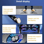 2025 Best-Selling Laptop Base Stand Cooler Portable Foldable Notebook Stand with 4 Cooling Fan for 11-17.3 Devices Anti-slip