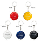 1M/1.5M Measure Ruler Retractable Centimeter Inch Roll Tape Mini Keychain Tape Measure Tailor Portable Sewing Measuring Tool
