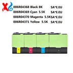 1Set Toner Cartridge For Xerox C310 C315 C310DNI C310DNIM 8K 5.5K 3K 2K with chip NA WEU SA EEU 006R04356 006R04368 006R04364