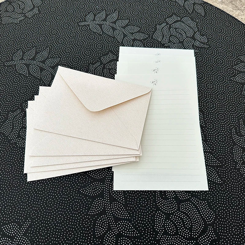30pcs/lot Thickened Linen Texture Pattern 17.5x12.5cm White Envelope Retro for Invitations Postcards Wedding Business Letters