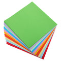 100 Sheets Square Colorful Cardstock Origami Paper Double Sided for Kids Fine Motor Skills Development DIY Crafts Construction