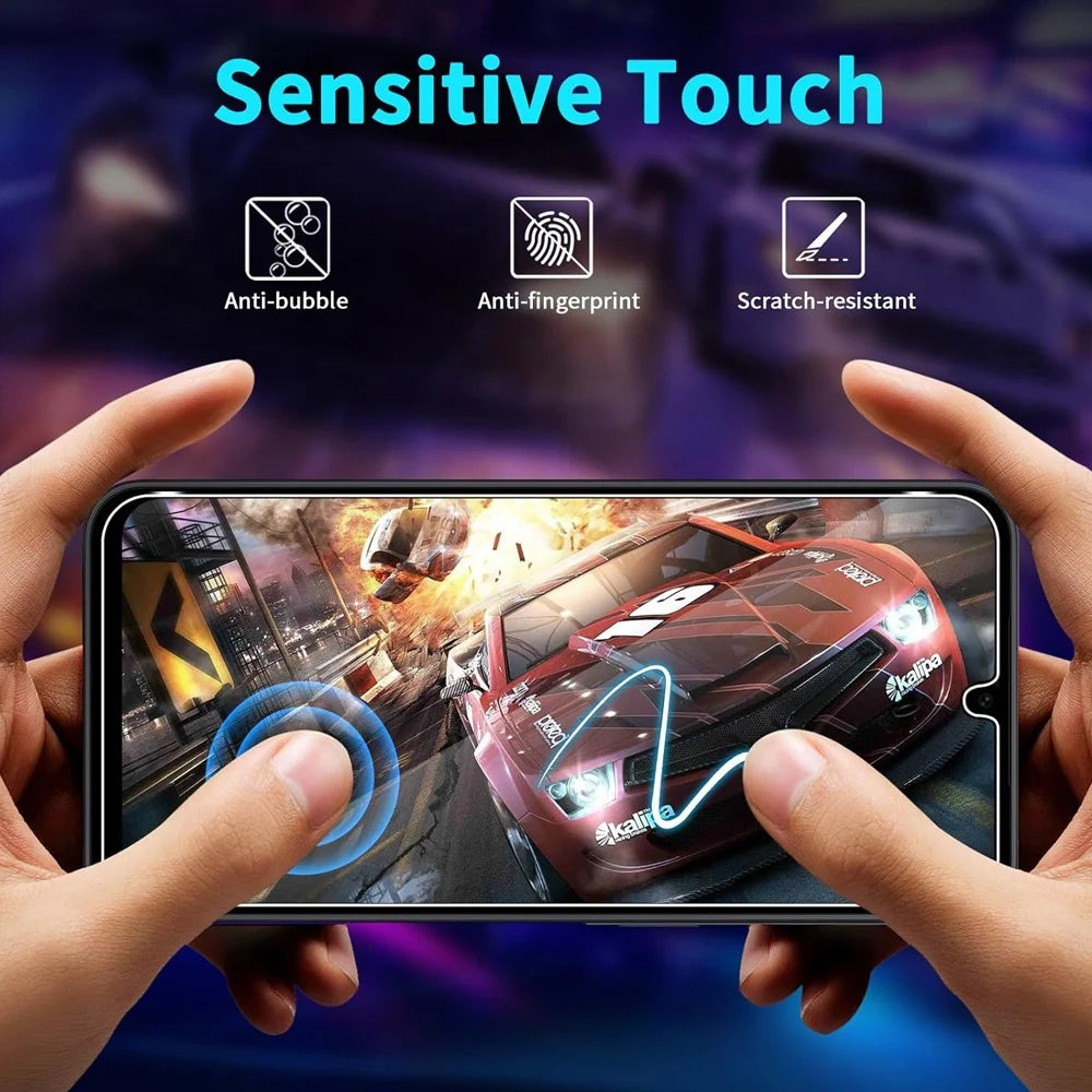 Tempered Glass For Samsung A16 A17 A18 A26 A27 A36 A37 A56 A57 Screen Protector Galaxy A55 A35 A15 A25 A24 Film A51 A52 A53 A54