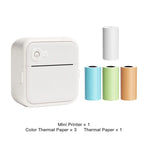 Dolewa D8 Portable Printer Thermal Paper Stickers Paper Mini Printers Labels Maker Printer for Photo Printing for Gift