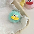 Cute Sausage Mouth Hair Ball Keychains Funny Plush Doll Pendant Key Ring Charms Backpack Car Decor Bag Pendant Accessories Gifts