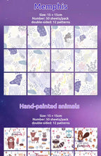 50pcs Creative Square Star Sky Constellations Origami Paper Kid DIY Handmade Double-sided Coloring Fold Craft Paper Art Gift