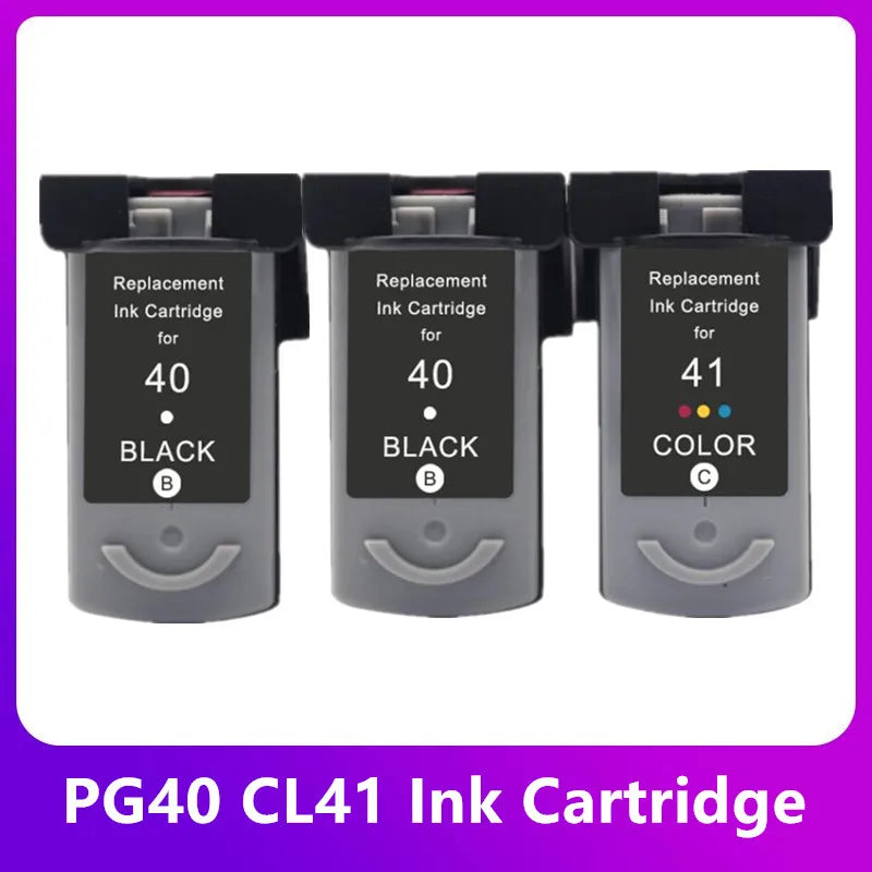 PG40 CL41 Compatible Ink Cartridge for Canon PG 40 41 PG-40 CL-41 for Printer IP1600 IP1200 IP1900 MP140 MP150 MX300 MX310 MP160