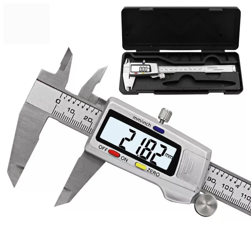 Measuring Tool Stainless Steel Digital Caliper 6 '150mm Messschieber Paquimetro Measuring Instrument Vernier Calipers