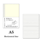 Fromthenon Journal Notebook Refill Planner Inserts Blank Grid Line Paper A5A6B6 Diary Book Inner Page School Office Stationery