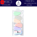 WQN-6pcs/Set Simple Portable Calibration With White Calibration Tools School Accessories Office And School Supplies Stationery