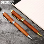 STONEGO Classics Luxury Wooden Fountain Pen/Signature Pen Ink 0.5mm for Gifts Decoration Writing Office Fountain Pen Stationery