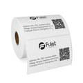 4" x 2.5" Affordabel Direct Thermal Labels 102x64mm 620 label per roll water oil alcohol resistance for shipping use