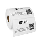 4" x 2.5" Affordabel Direct Thermal Labels 102x64mm 620 label per roll water oil alcohol resistance for shipping use