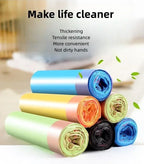 30/300pcs Portable garbage bag Thickened Garbage Bag Portable Household Disposable Trash Bags Kitchen accessories