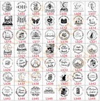 Personalized Logo and Text Self Inking Stamp Custom Your Own Design Company Logo Customized Photosensitive Seal Ink Stamp
