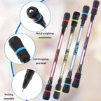 4/1Pcs Spinning Pen Rolling Finger Rotating Pen Gaming Trick Pen Stress Releasing Brain Training Toys for Kids Adults Students