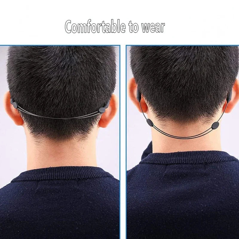 1/5pcs Universal Adjustable Eyewear Retainer Fit Sports Sunglasses Retainer Unisex Strap Safety Glasses Holder Large Round-Head