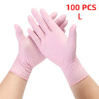 50/100PCS Ultra-soft Disposable Latex Gloves Waterproof with Touch Screen Kitchen Gloves Household Cleaning Gloves