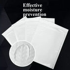 100Pcs White Bubble Envelopes With Bubble Buffering And AntiCollision SelfAdhesive Sealing Strips For Express Packaging