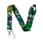Japanese Anime Monsters Neck Strap Lanyard for Keys Keychain Badge Holder ID Credit Card Pass Mobile Phone Charm Accessories