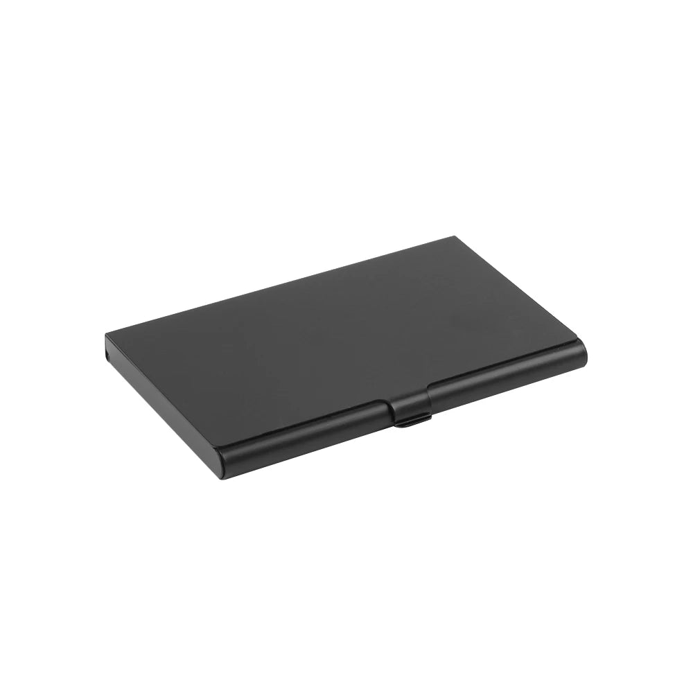 Men Business Card Case Aluminum Alloy Credit Card Holder Metal ID Cards Box Cover Women Credit Business Card Holder Case