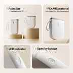 Niimbot D11 Mini Printer Wireless Phone Pocket Thermal Label Maker USB Rechargeable Inkless DIY Name Price Tag Sticker Machine