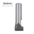 1Pcs Oval Faux Leathercraft Hole Punch Tool, 4mm Wide, 5-30mm Long for DIY Bags, Shoes & Belts - Heavy Duty Hand Crafting Tool
