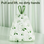 50 100pcs Scented Drawstring Trash Bags Thickened Camellia Fragrance Garbage Bag for Kitchen Odor Control Waste Bag