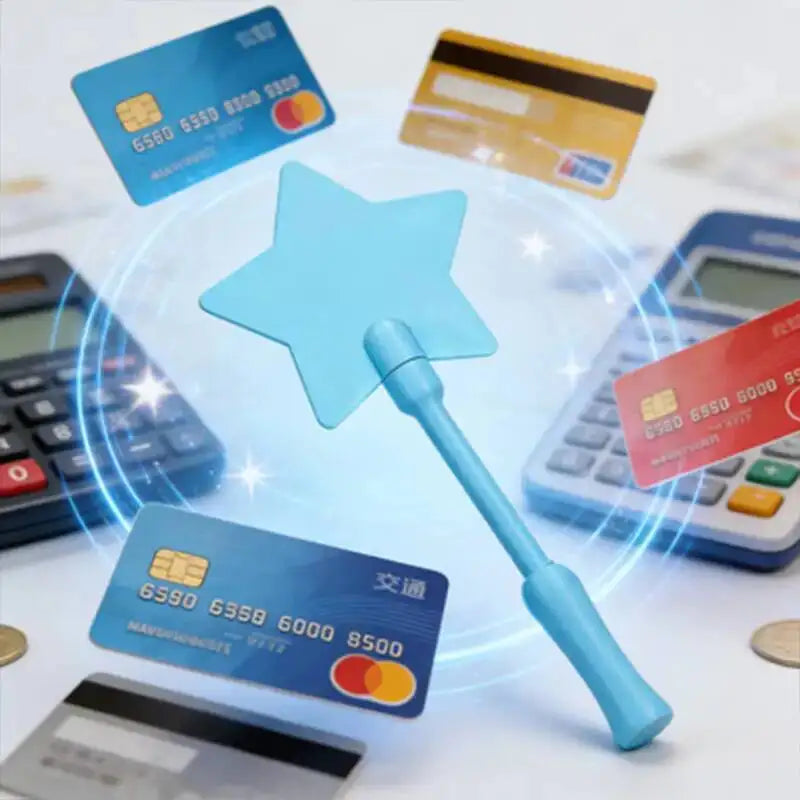 Viral Magic Wand Contactless Payment Tool Tap To Pay NFC Credit Card Holder Funny Prank Gadget Non-Contact Payment Helper