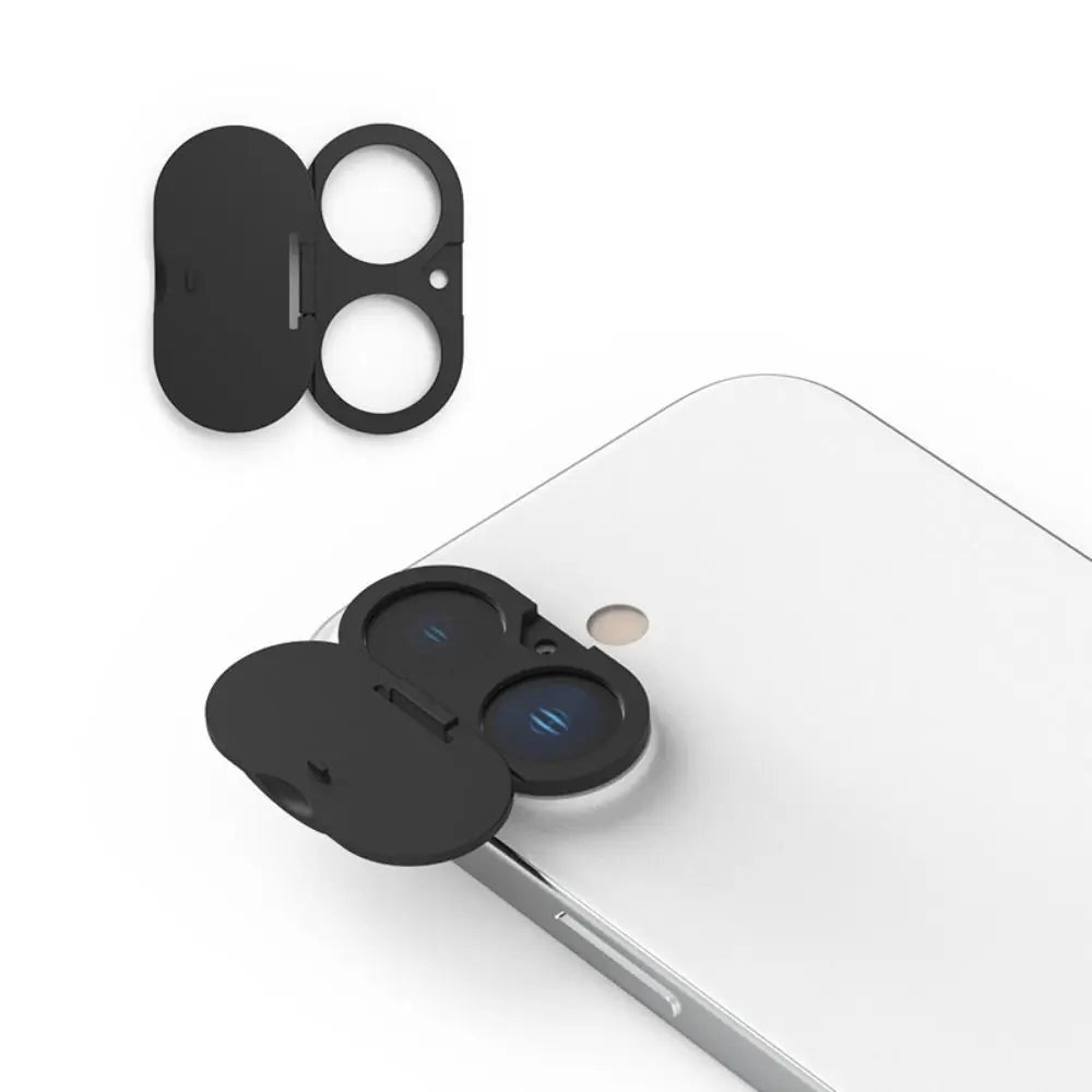 Protective Back WebCam Cover Sticker Anti-Scratch Camera Lens Cap Plastic Phone Lens Privacy Protector for iPhone 16/16Plus
