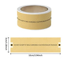 100Pcs/Roll Tamper-Proof Sealing Stickers Security Labels For Packages Mail Documents,3 X 10cm【MAX-55】