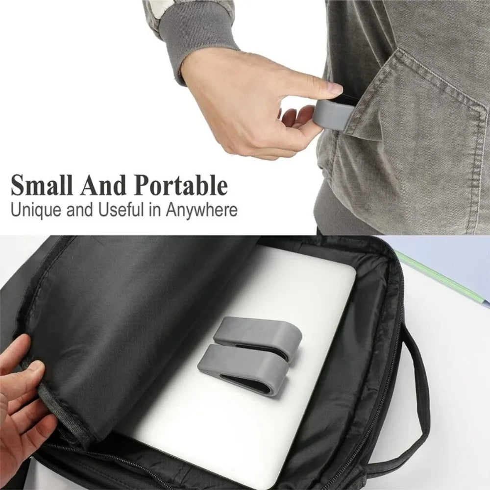Universal Ultra Compact Laptop Stand Creative Desktop Computer Height Stand Portable Heat Dissipation Notebook Base Pad Holder