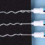 5/10PCS/Set 0.7mm 20mm Long Nib White Marker Pens Multi-Purpose Deep Hole Quick-drying Carpenter Oily Pen for Bathroom Wood
