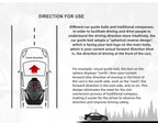 High Precision LED Light Pivoting Compass Navigation Electronic Compass For Marine Boat Car