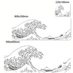 Large Gamer Mouse Mat Gaming XXL Mouse Pad Great Wave Gaming Mouse Pad Office Table Carpet Gaming Mats Computer Big Deskmat