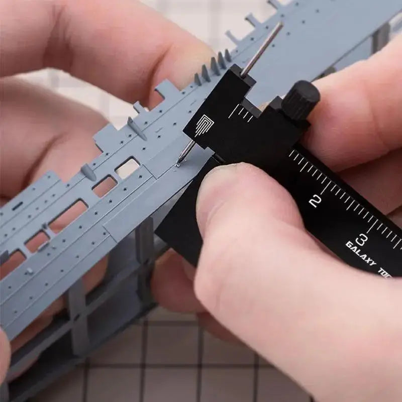 1PC Carving Ruler Mini T Square Isometric Parallel Marker Model Assistant Tool Needle
